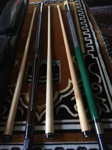 billiard custom pool cues from usa $90 and up to $350 7