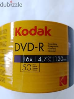 Kodak DVD pack 50 pieces