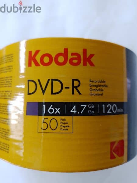 Kodak DVD pack 50 pieces 0