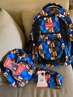 school bag (Lebraz) new in tag with pencil case and lunch bag 0