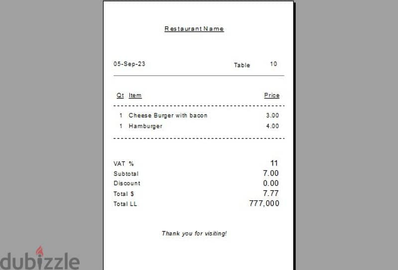 POS for restaurants with tablet app 3