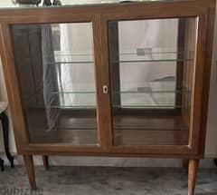 Brown vitrine for sale 0