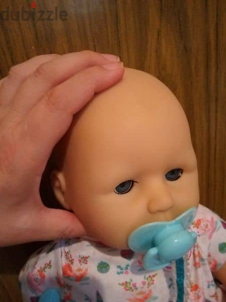 BABY ZAPF ANNABELL mechanism still good toy makes emotions voices=18$ 5