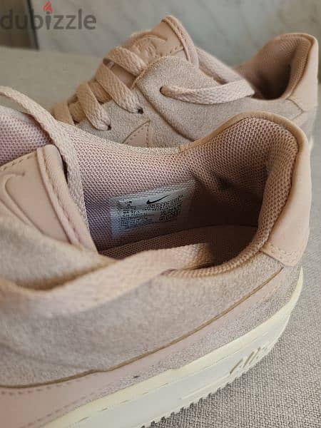 Nike AF1 barely rose sneakers size 39 3