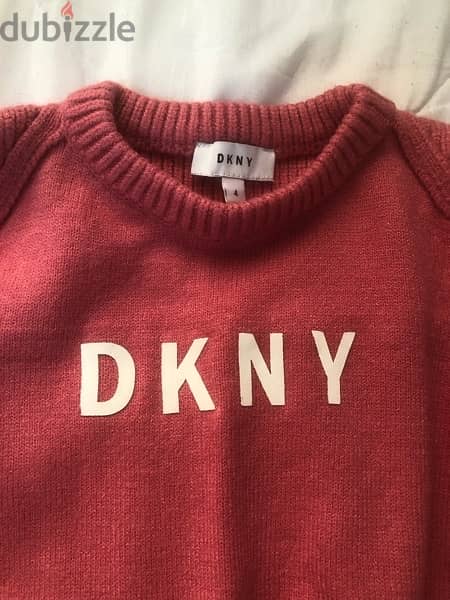 DKNY winter dress suitable for ages 3-5 1