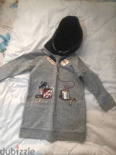 little MARC JACOBS dress with hoodie 0