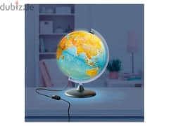 illuminated globe