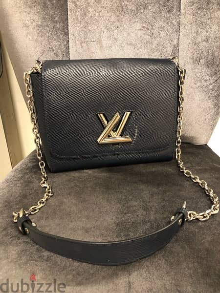 handbag, louis vuiton, navy color 1