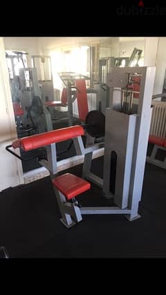 biceps machine like new we have also all sports equipment