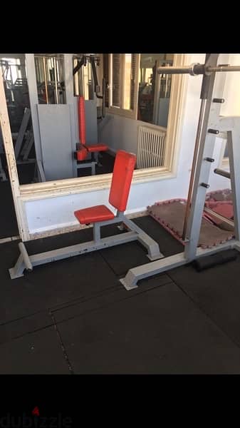 triceps and sholders bench like new we have also all sports equipment 1