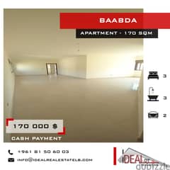 Apartment for sale in baabda 170 SQM REF#MS82009