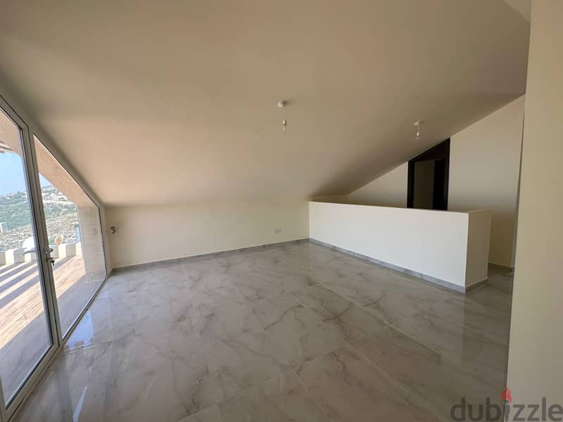 235 m2 duplex apartment+ 115m2 terrace+open sea view for sale in Blat 3