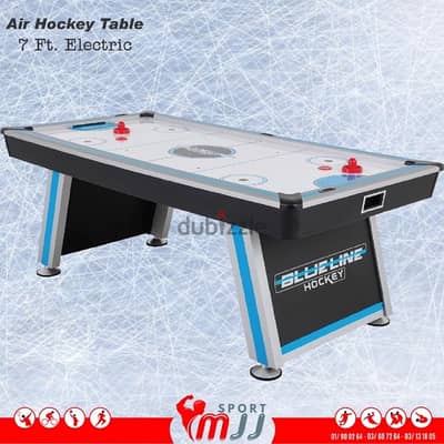 Air hockey table 7ft blue line