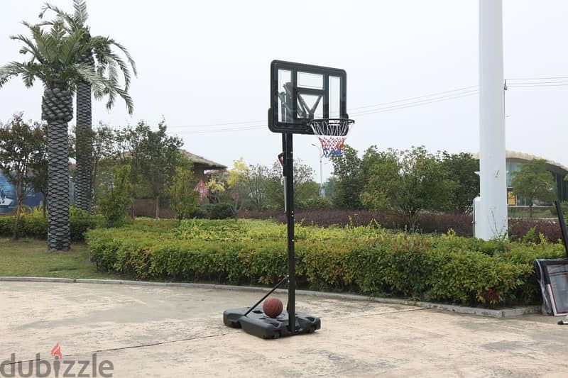Adjustable hoop basketball 3.05 cm 1
