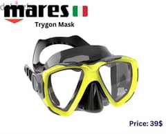 Mares Trygon diving scuba snorkeling mask ناضور للغطس