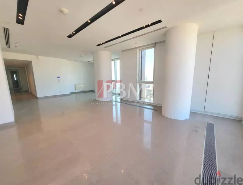 Amazing Apartment For Rent In Achrafieh | Panoramic View | 300 SQM | 1