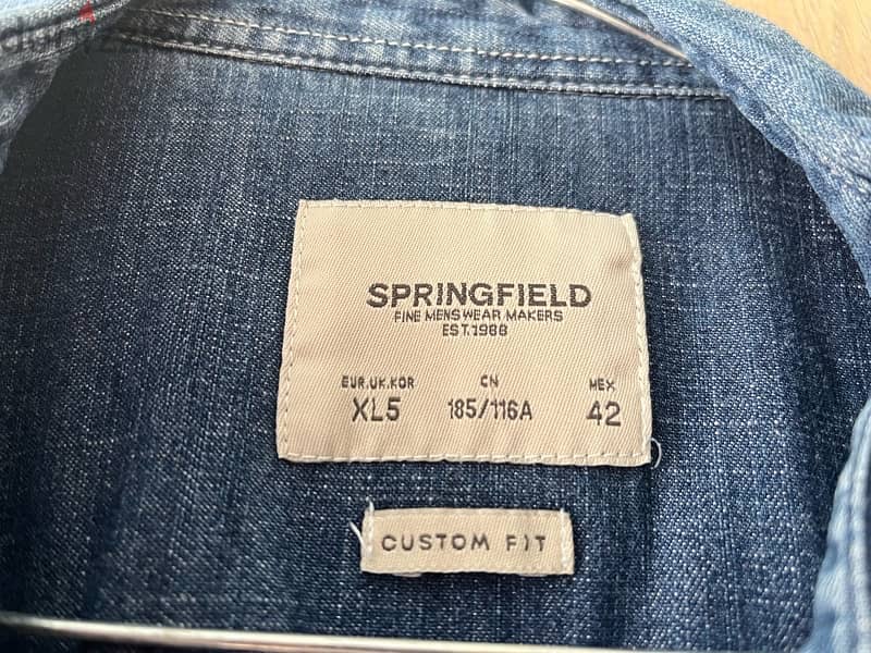 original springfield jeans shirt 1