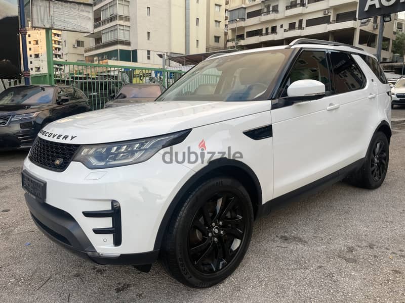 2017 Land Rover Discovery White HSE V6 2
