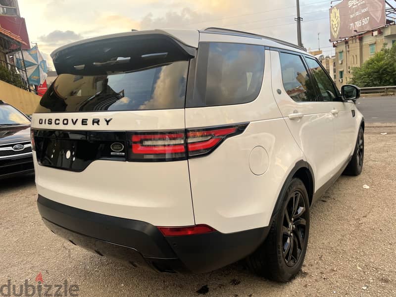 2017 Land Rover Discovery White HSE V6 3