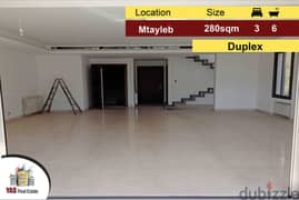 Mtayleb 280m2 | Duplex | New | Astonishing View | Safety |