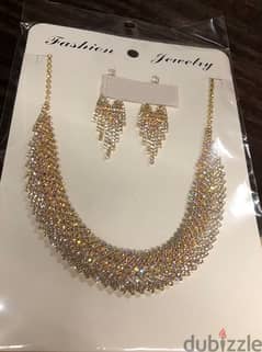 necklace, earings, bracelet  (set) faux bijoux accesories 0