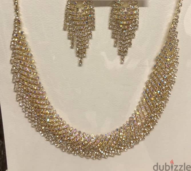 necklace, earings, bracelet  (set) faux bijoux accesories 1