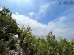 1810 Sqm | Land for sale in Marjaba |Mountain panoramic view