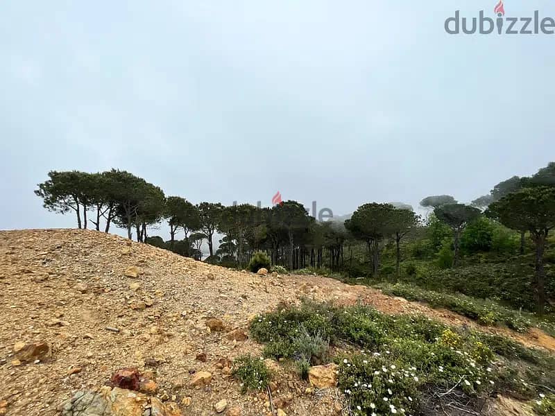 1400 Sqm | Land For Sale In Zaroun | Panoramic Mountain View 2