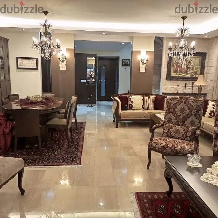 220 Sqm | Luxurious Duplex For Sale in Bsalim | Mountain & Sea View 4