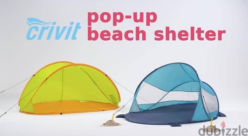 Crivit beach shelter tent خيمة 1