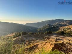 5020 SQM Land in Mayrouba with Unblockable Panoramic Mountain View 0