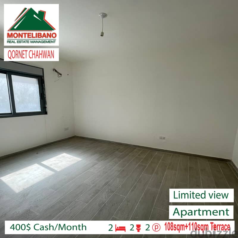 Apartment for rent in QORNET CHAHWAN!!! 2