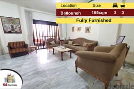 Ballouneh 155m2 + 40m2 terrace | Furnished Apartment | Luxury | EL 0