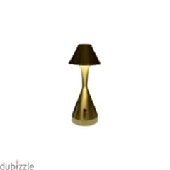 Angular Table Lamp in Bronze - Rechargeable Lighting 0