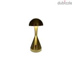 Mushroom Bronze Lamp - Rechargeable Lighting 0