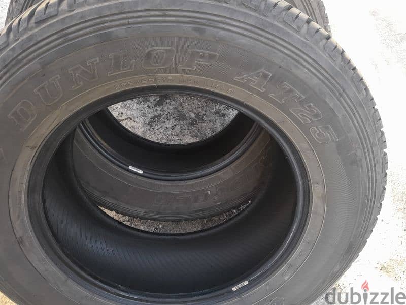 Dunlop tyres For Toyota Land Cruiser 3