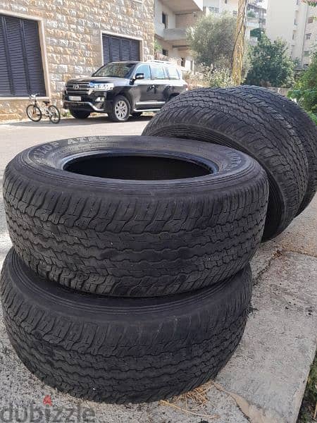 Dunlop tyres For Toyota Land Cruiser 4