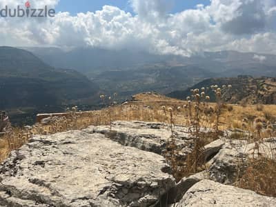 4110 m2 land + mountain view for sale in Laqlouq أرض للبيع في اللقلوق