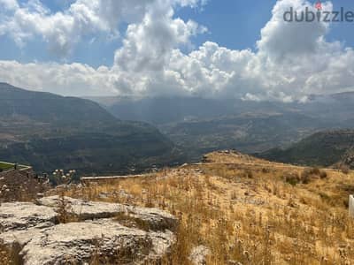 4110 m2 land + mountain view for sale in Laqlouq أرض للبيع في اللقلوق