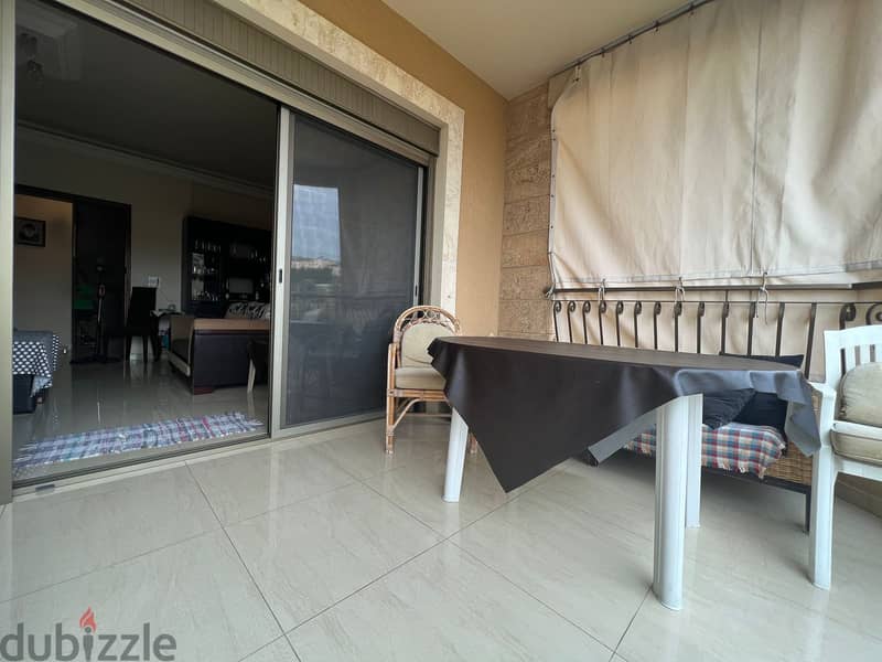 Furnished 130m2 apartment+70m2 terrace+ view 4 sale in Jbeil 4