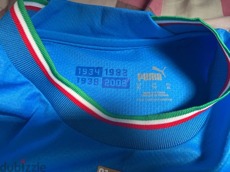 italy , the super copa puma jersey 2022 with argentina 2