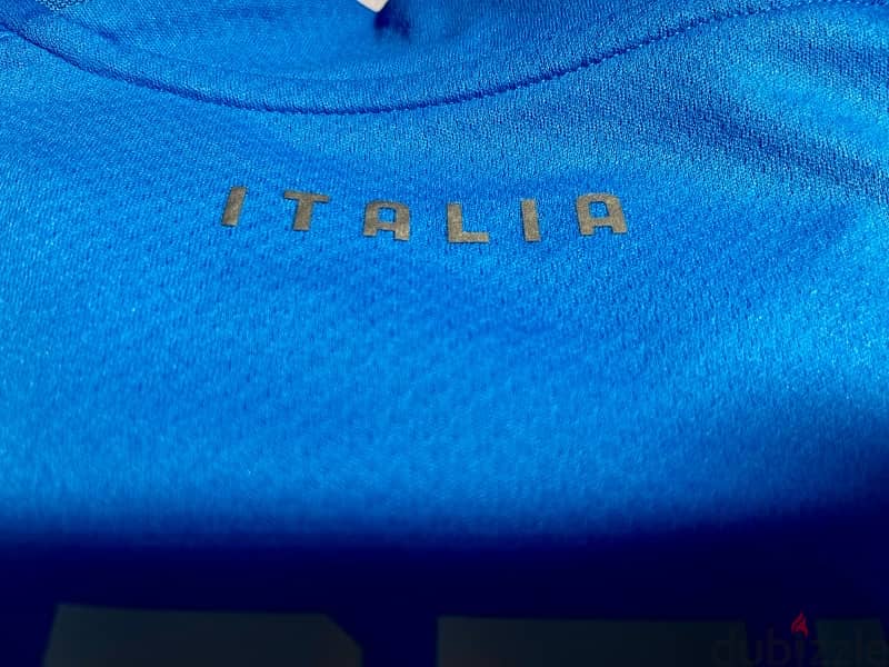 italy , barella 18  the super copa puma jersey 2022 with argentina 4