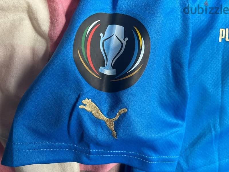 italy , the super copa puma jersey 2022 with argentina 7