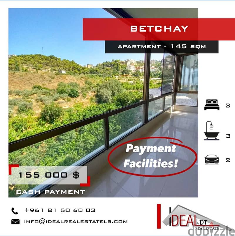 Apartemnt for sale in betchay 145 SQM REF#MS82022 0