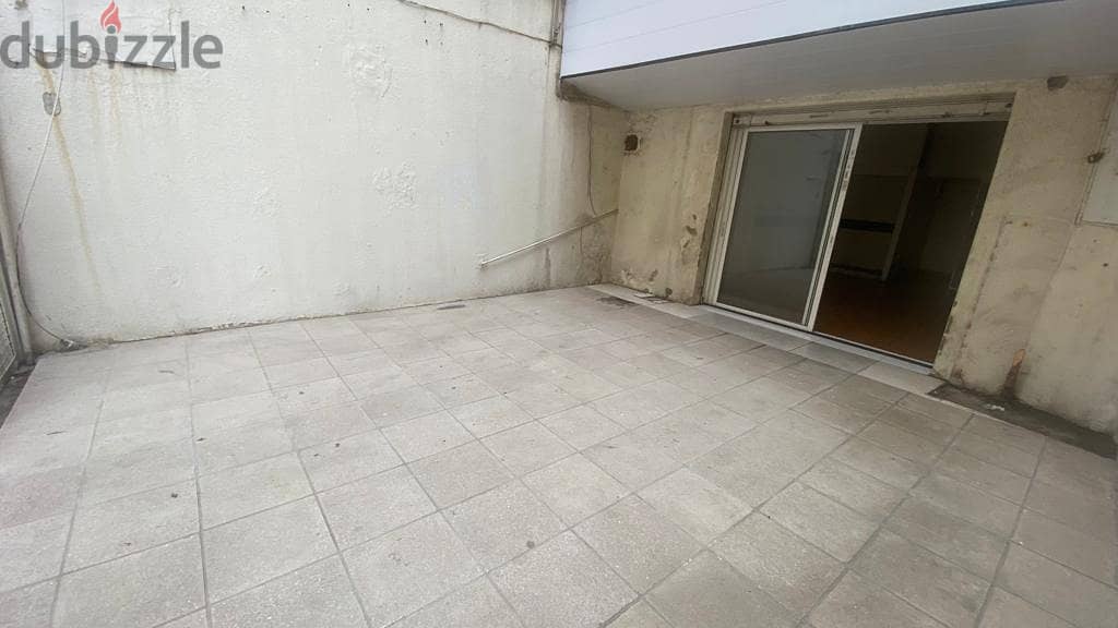 L12840-An Open Space Shop With Terrace for Rent In Jal el Dib 1