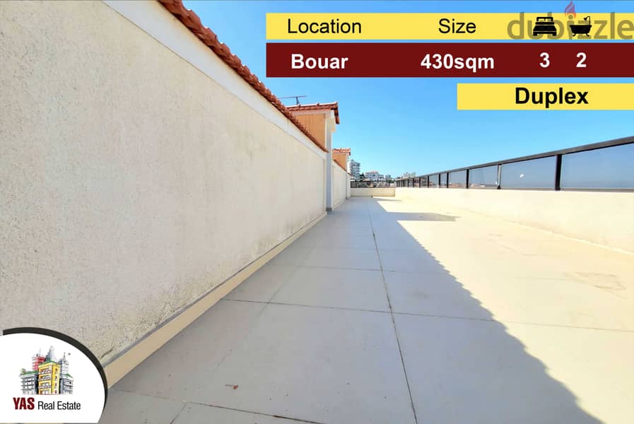 Bouar 430m2 | Duplex | Rooftop / Terrace | Unblock-able View |MS 0