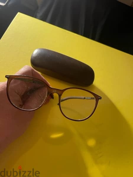 sihouette eyeglasses brown size 48 6