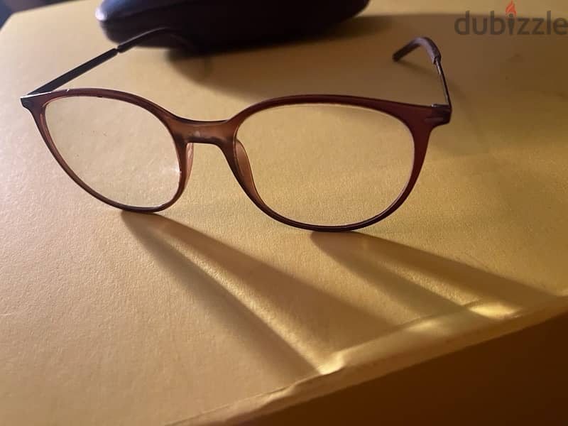 sihouette eyeglasses brown size 48 8