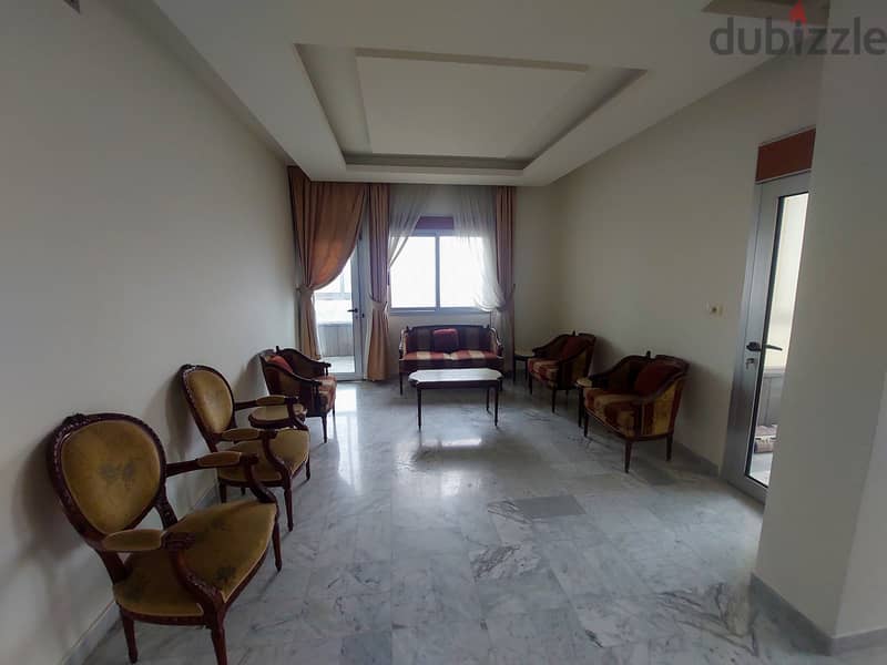 165 SQM Furnished Apartment in Dbayeh, Metn with Sea View 1
