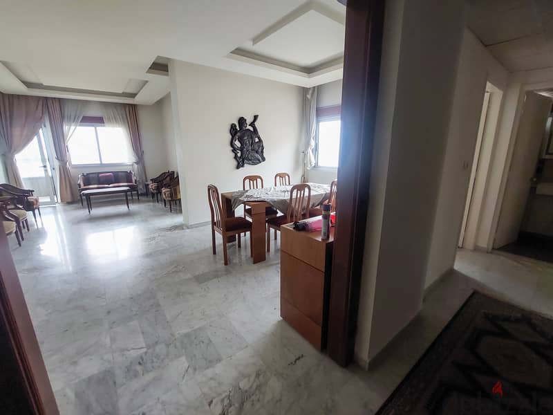 165 SQM Furnished Apartment in Dbayeh, Metn with Sea View 2